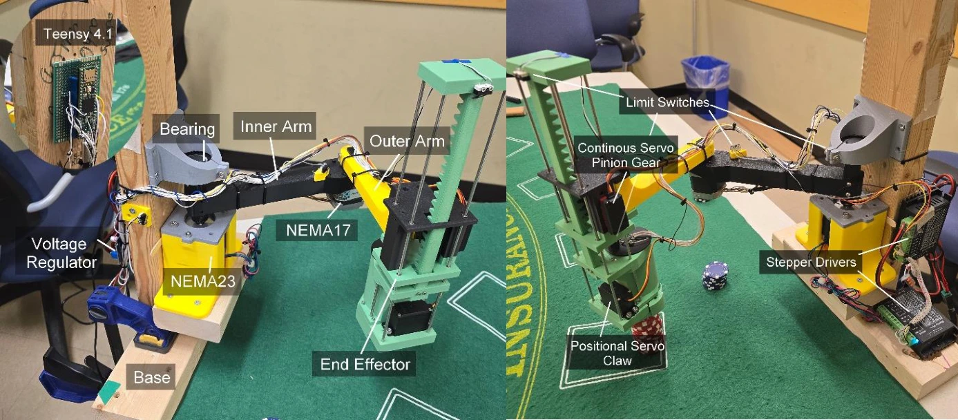 Jack the Gripper: Blackjack Robot